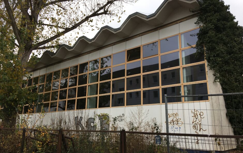 Zurück in unsere Halle